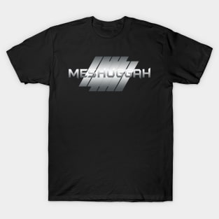 Metallic Illustration meshuggah T-Shirt